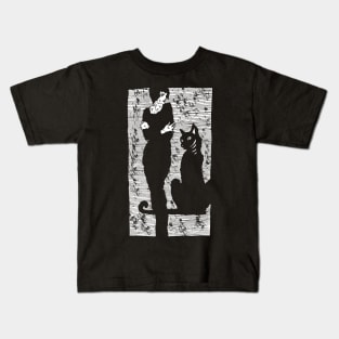 Black Cat Kids T-Shirt